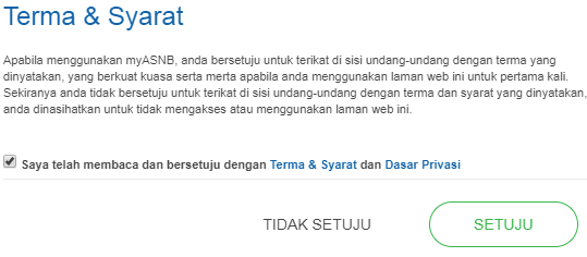 cara daftar myasnb